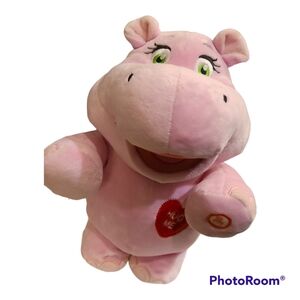 Hippo Valentine's Day singing and dancing Hippo plush see video at the very end